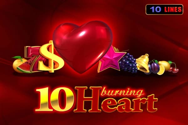 10 Burning Heart - Slot Amusnet | RTP 95.94% | MisterTopCasino