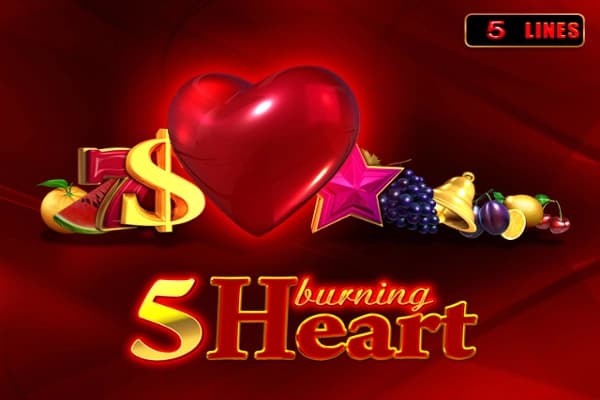 5 Burning Heart - Slot Amusnet | RTP 95.94% | MisterTopCasino
