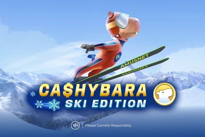 Cashybara Ski Edition - Slot Amusnet | RTP 97% | MisterTopCasino