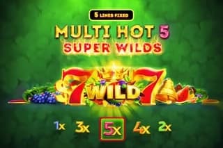 Multi Hot 5 Super Wilds - Slot SmartSoft Gaming | RTP N/A | MisterTopCasino