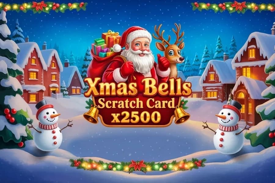 Xmas Bells Scratch Card - Slot GameTimeTec | RTP N/A | MisterTopCasino
