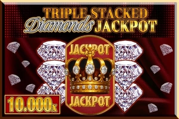 Triple Stacked Diamonds Jackpot - Slot Tiptop | RTP N/A | MisterTopCasino