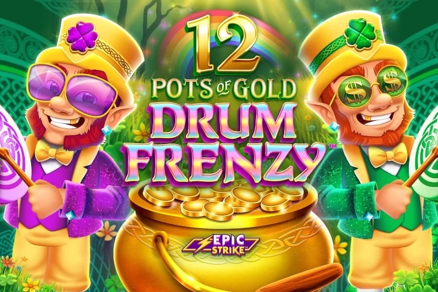 12 Pots of Gold: Drum Frenzy - Slot Gameburger Studios | RTP N/A | MisterTopCasino