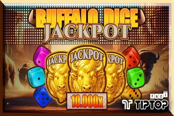 Buffalo Dice Jackpot - Slot Tiptop | RTP N/A | MisterTopCasino