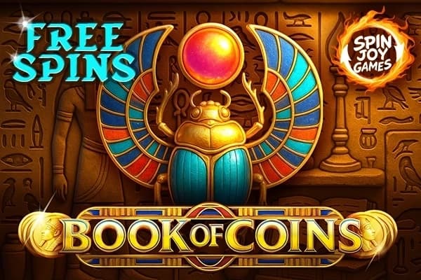 Book of Coins - Slot Spin Joy Games | RTP N/A | MisterTopCasino