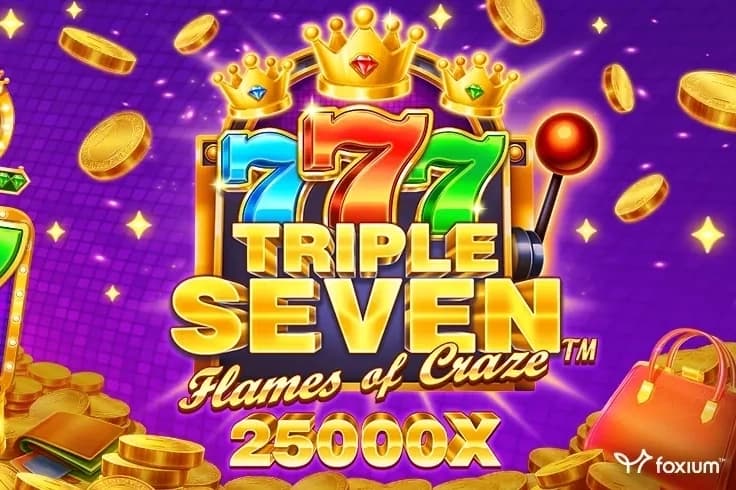 Triple Seven Flames of Craze - Slot Foxium | RTP N/A | MisterTopCasino