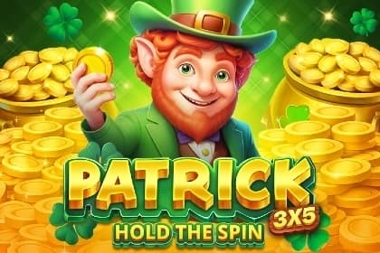 3x5 Patrick: Hold the Spin - Slot Gamzix | RTP 96% | MisterTopCasino