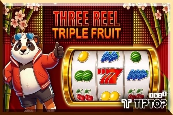Three Reel Triple Fruit - Slot Tiptop | RTP N/A | MisterTopCasino