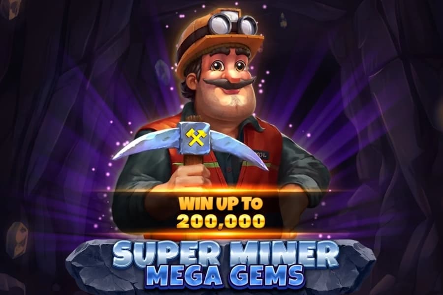Super Miner - Mega Gems - Slot Spinomenal | RTP N/A | MisterTopCasino
