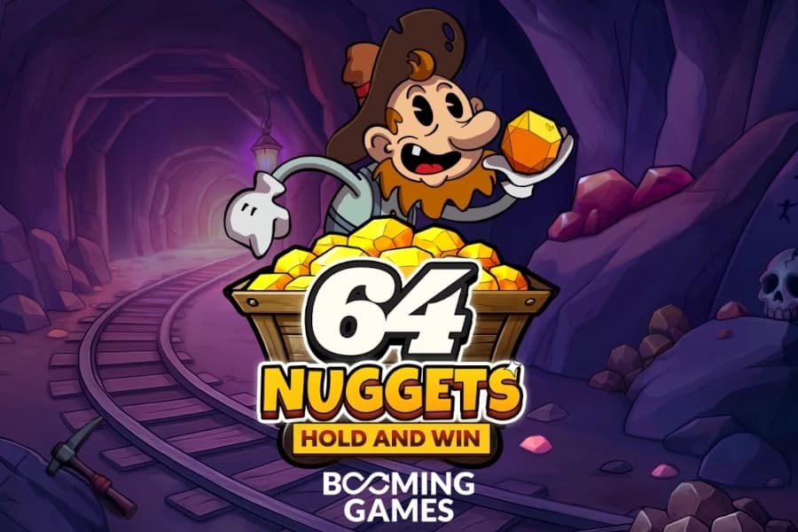 64 Nuggets Hold and Win - Slot Booming Games | RTP N/A | MisterTopCasino