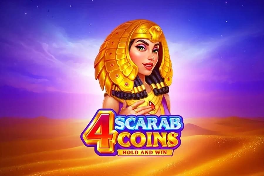 4 Scarab Coins - Slot Playson | RTP N/A | MisterTopCasino
