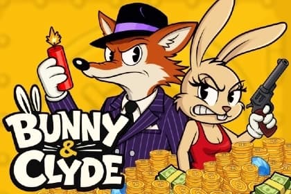Bunny and Clyde - Slot PoggiPlay | RTP 96.2% | MisterTopCasino