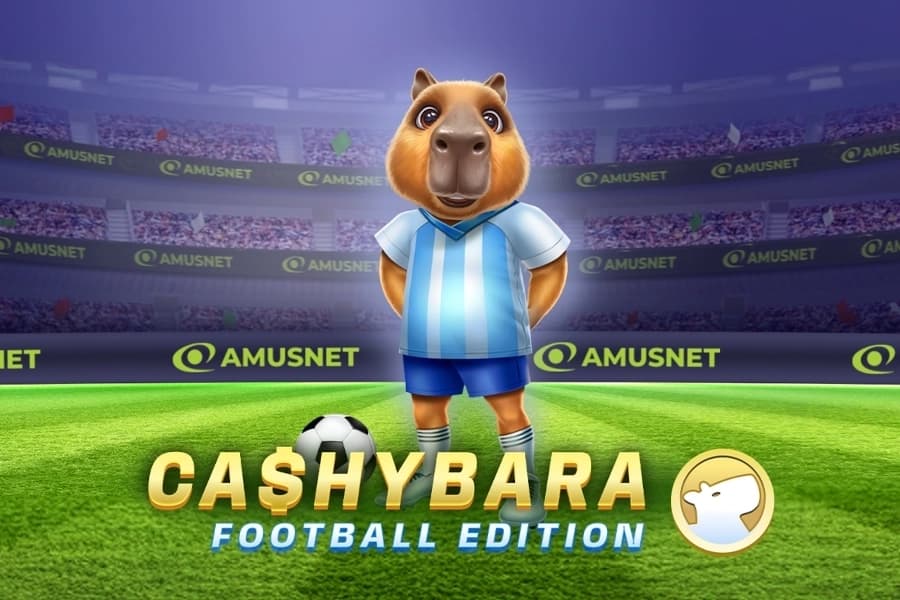 Cashybara Football Edition - Slot Amusnet | RTP 97% | MisterTopCasino