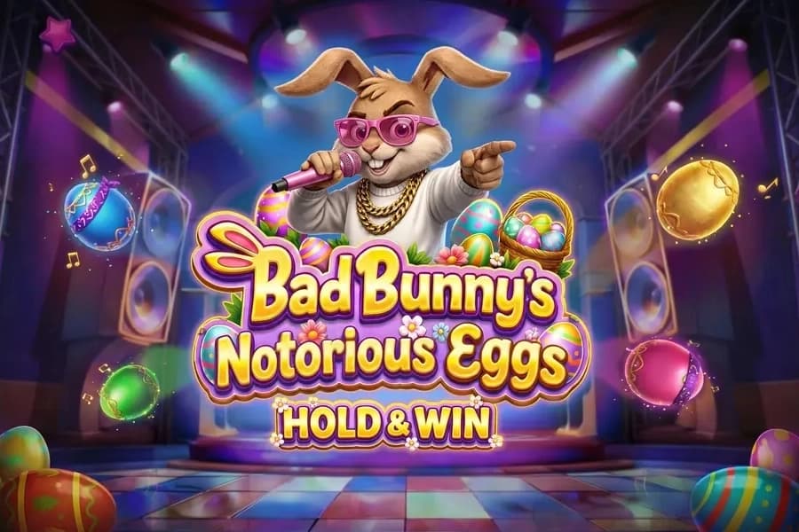 Bad Bunny's Notorious Eggs - Slot GameTimeTec | RTP N/A | MisterTopCasino