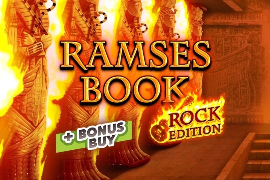 Ramses Book Rock Edition - Slot Gamomat | RTP N/A | MisterTopCasino