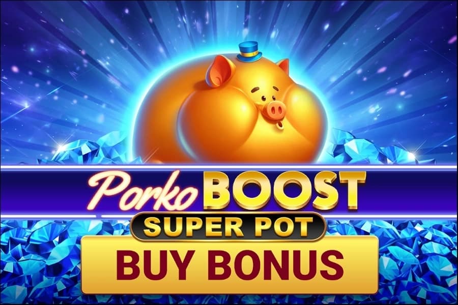 Porko Boost Super Pot - Slot Amusnet | RTP 96.26% | MisterTopCasino