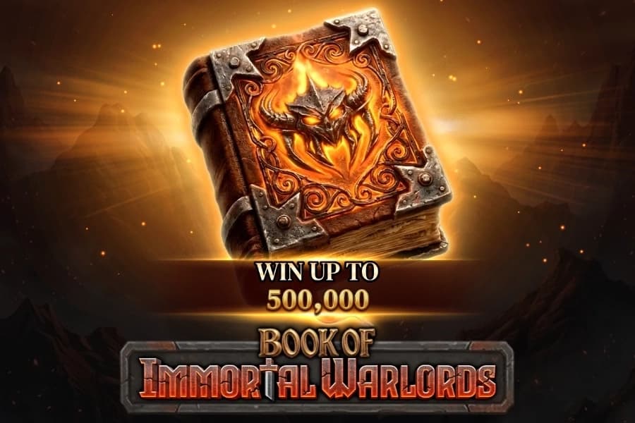 Book of Immortal Warlords - Slot Spinomenal | RTP N/A | MisterTopCasino