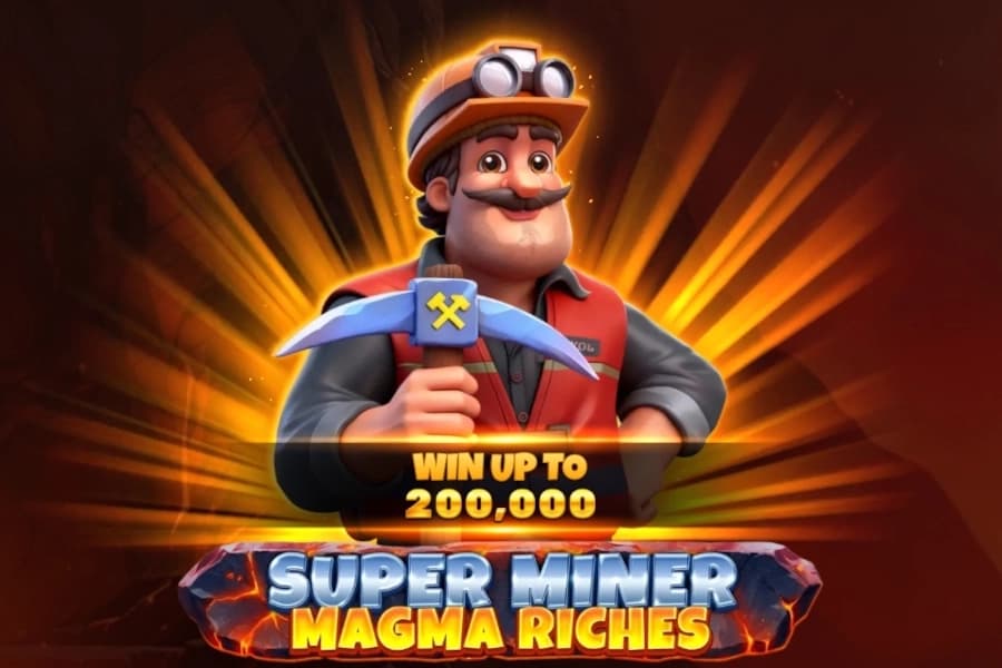 Super Miner - Magma Riches - Slot Spinomenal | RTP N/A | MisterTopCasino