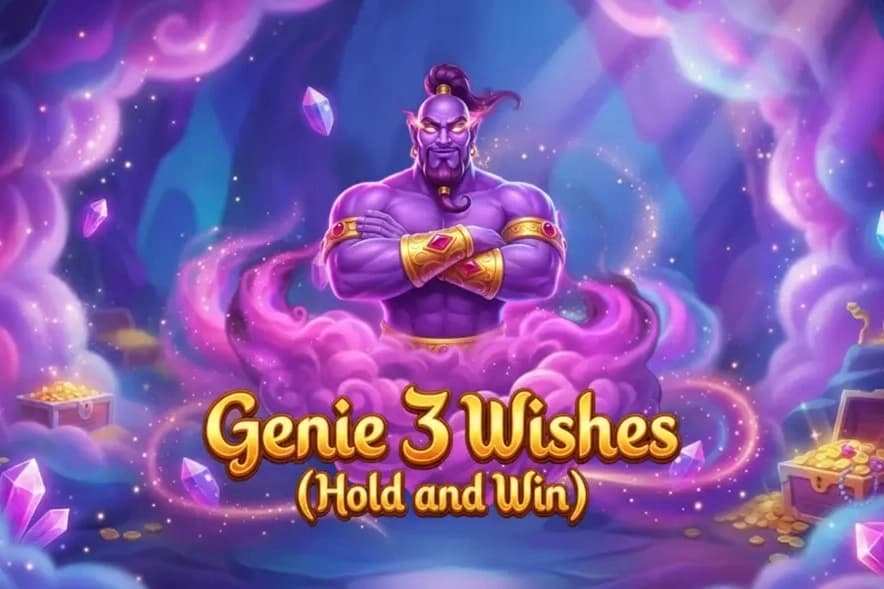 Genie 3 Wishes - Slot GameTimeTec | RTP N/A | MisterTopCasino