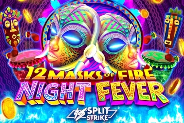 12 Masks of Fire: Night Fever - Slot Gameburger Studios | RTP N/A | MisterTopCasino