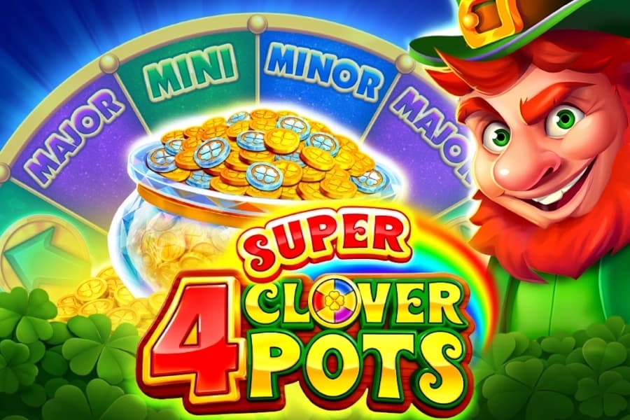 4 Super Clover Pots - Slot 3 Oaks Gaming | RTP N/A | MisterTopCasino