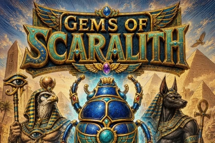Gems of Scaralith - Slot Arcane Pixel | RTP N/A | MisterTopCasino