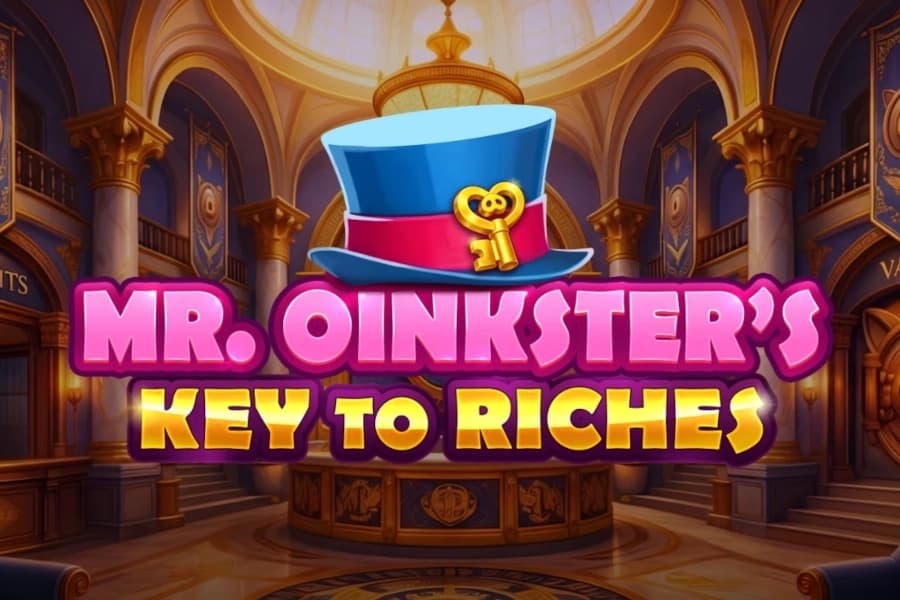 Mr. Oinkster's Key To Riches - Slot Booming Games | RTP N/A | MisterTopCasino