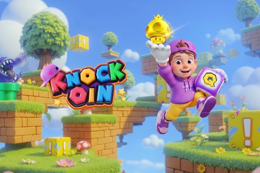 Knockoin - Slot Croco Gaming | RTP N/A | MisterTopCasino