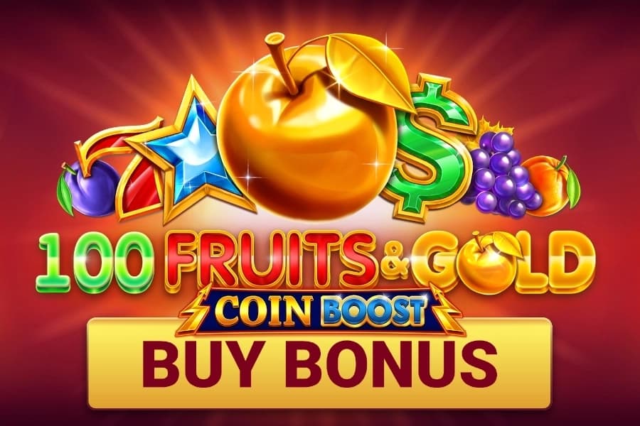 100 Fruits & Gold Coin Boost - Slot Amusnet | RTP 96.02% | MisterTopCasino