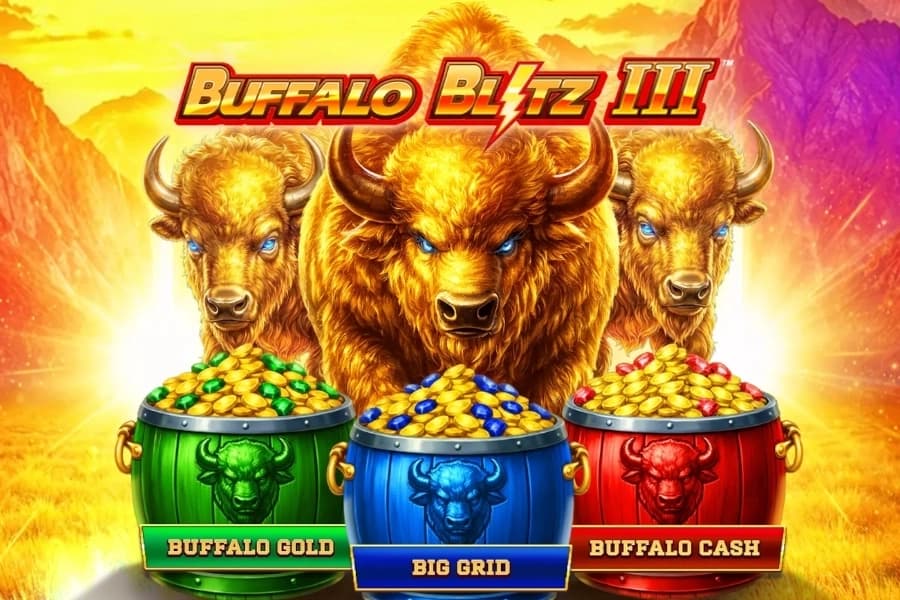 Buffalo Blitz 3 - Slot Playtech | RTP N/A | MisterTopCasino