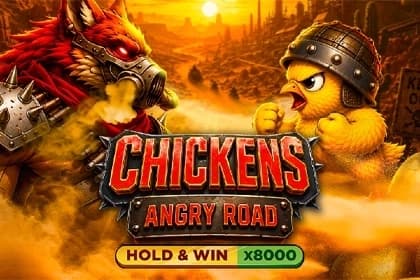 Chicken's Angry Road - Slot Web3 Originals | RTP N/A | MisterTopCasino