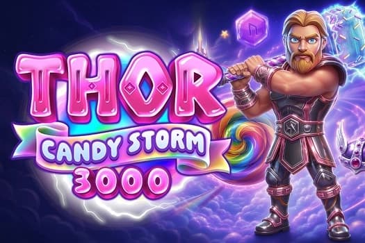 Thor: Candy Storm 3000 - Slot Tom Horn Gaming | RTP N/A | MisterTopCasino