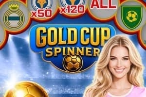 Gold Cup Spinner - Slot Black Lagoon Games | RTP N/A | MisterTopCasino