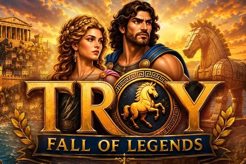 Troy Fall of Legends - Slot HyperionPlay | RTP N/A | MisterTopCasino