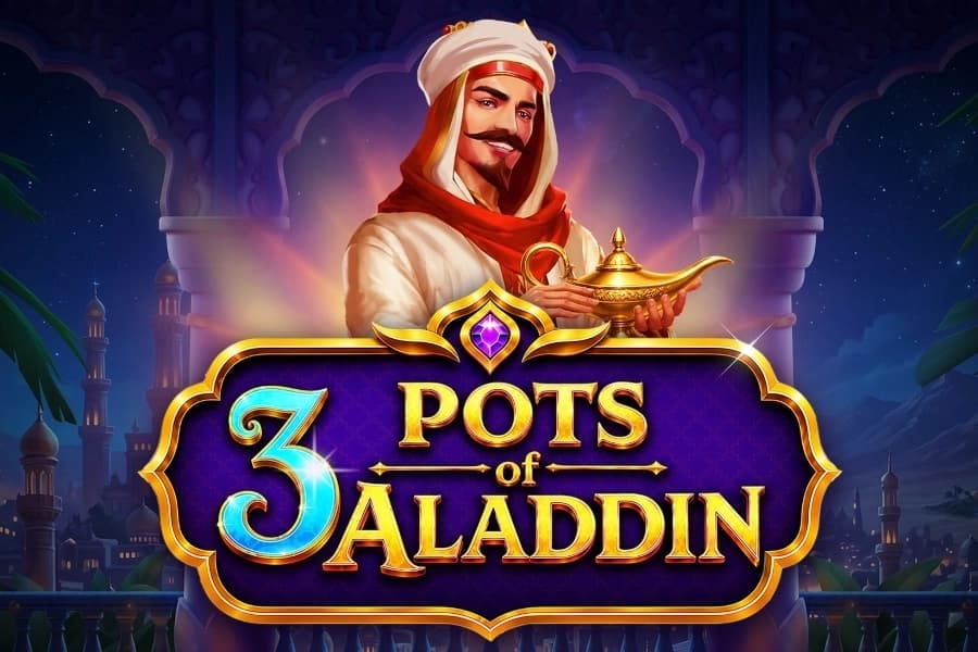 3 Pots of Aladdin - Slot Tom Horn Gaming | RTP N/A | MisterTopCasino