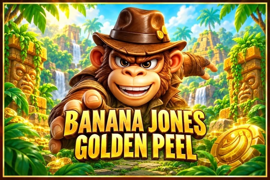 Banana Jones: Golden Peel - Slot Pelegra Games | RTP N/A | MisterTopCasino