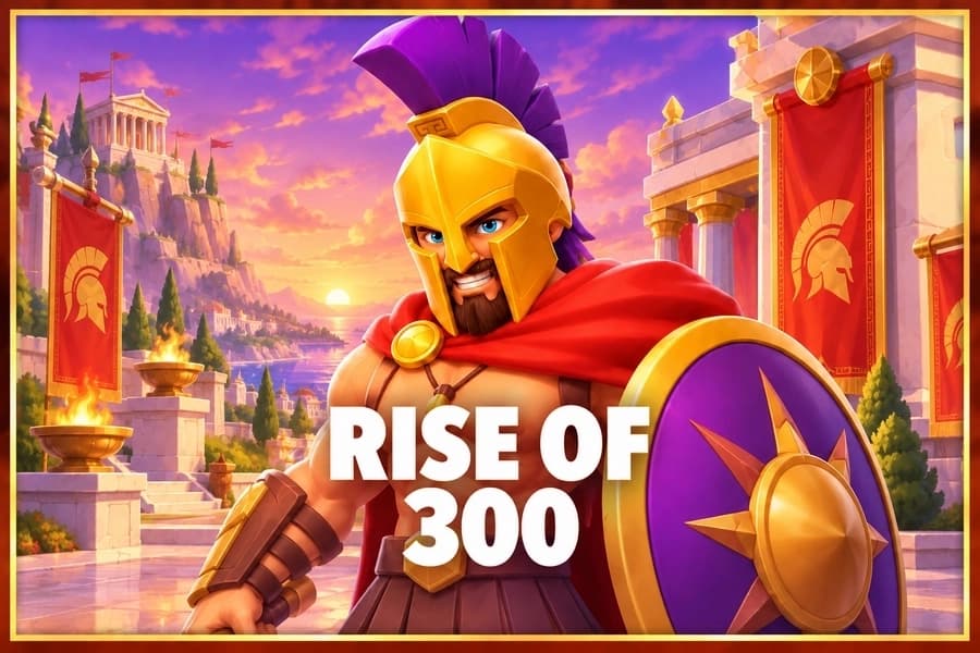 Rise of 300 - Slot Rinsed Gaming | RTP N/A | MisterTopCasino