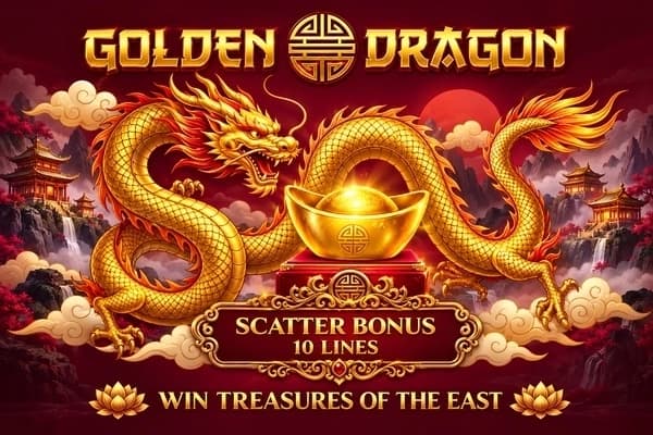 Golden Dragon - Slot Sparkle Gaming | RTP N/A | MisterTopCasino
