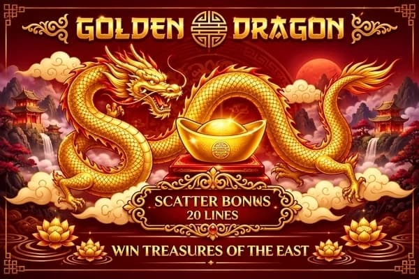 Twenty Golden Dragon - Slot Sparkle Gaming | RTP N/A | MisterTopCasino