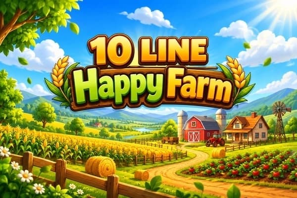 Happy Farm - Slot Sparkle Gaming | RTP N/A | MisterTopCasino