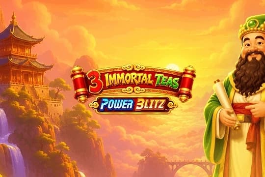 3 Immortal Teas Power Blitz - Slot ReelPlay | RTP N/A | MisterTopCasino