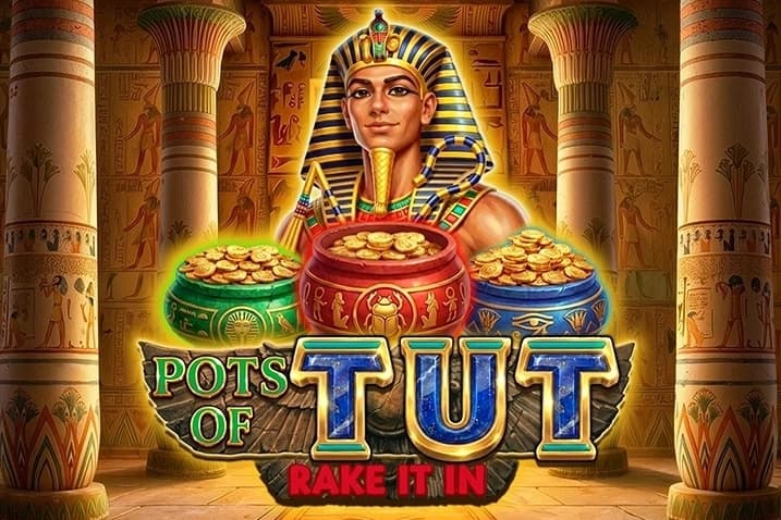 Pots of Tut Rake It In - Slot Red Rake Gaming | RTP N/A | MisterTopCasino