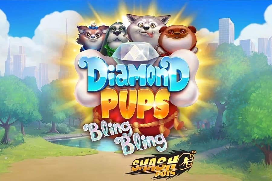 Diamond Pups Bling Bling Smash Pots - Slot RAW iGaming | RTP N/A | MisterTopCasino