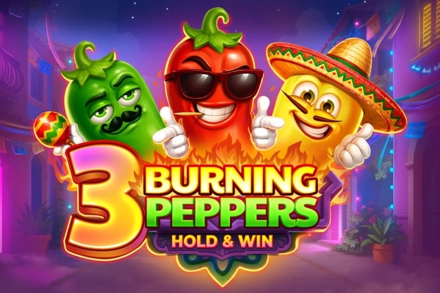 3 Burning Peppers - Slot Clawbuster | RTP N/A | MisterTopCasino