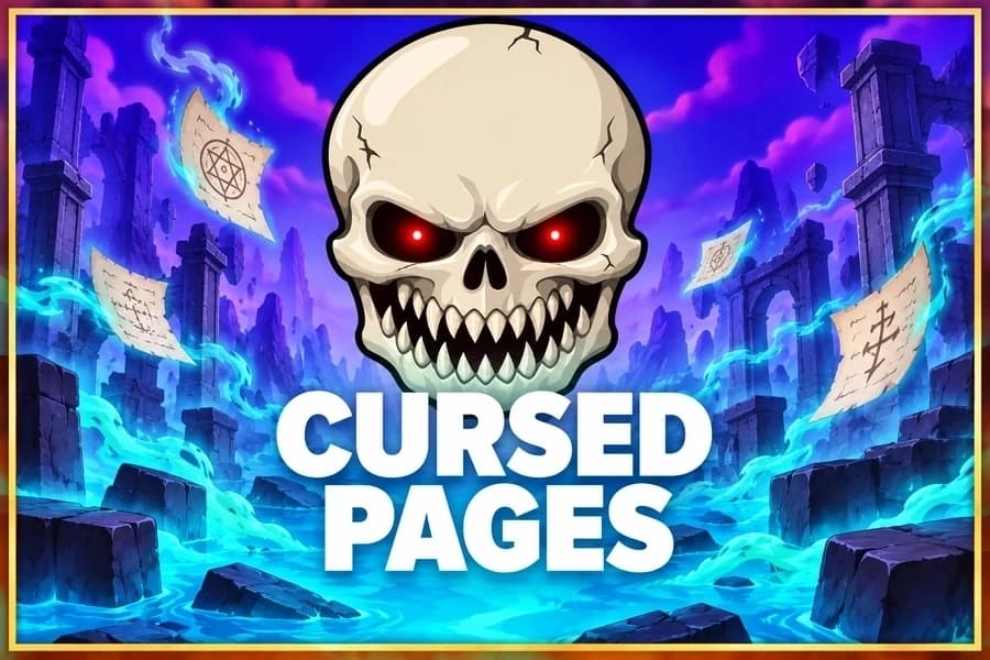 Cursed Pages - Slot Xposed Studios | RTP N/A | MisterTopCasino