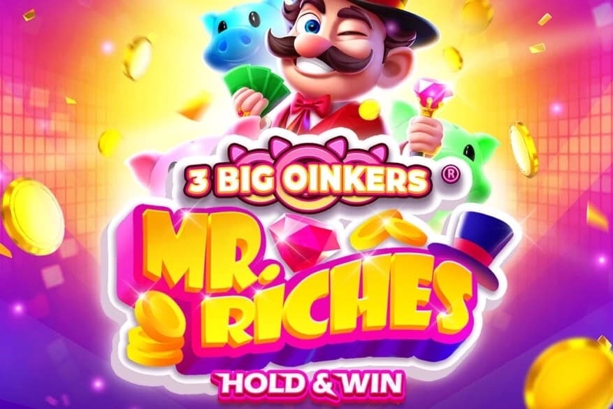 3 Big Oinkers Mr. Riches - Slot Koala Games | RTP N/A | MisterTopCasino