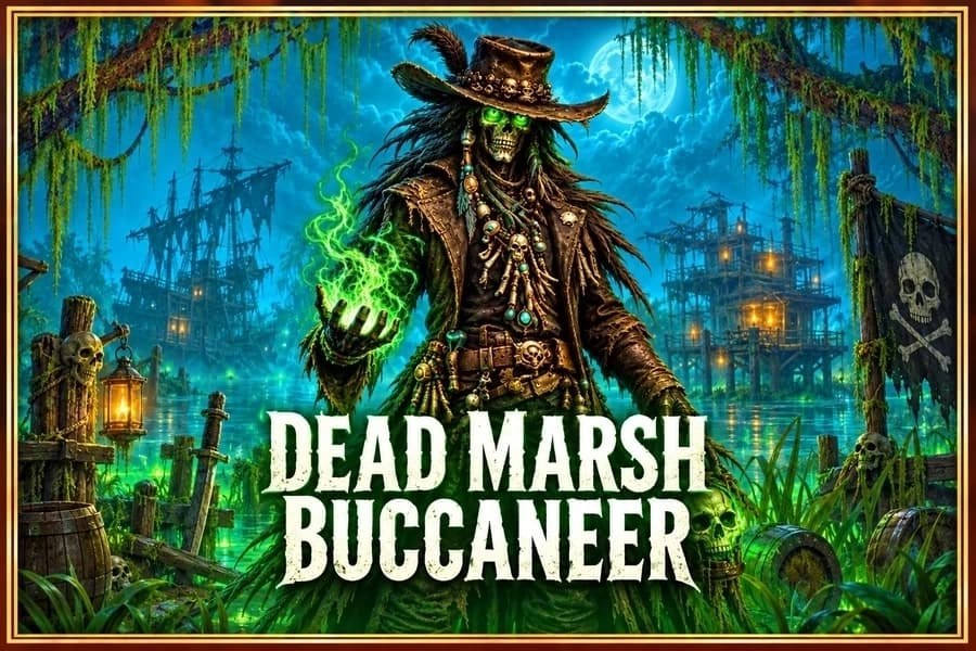 Dead Marsh Buccaneer - Slot Ocean Drive Interactive | RTP N/A | MisterTopCasino