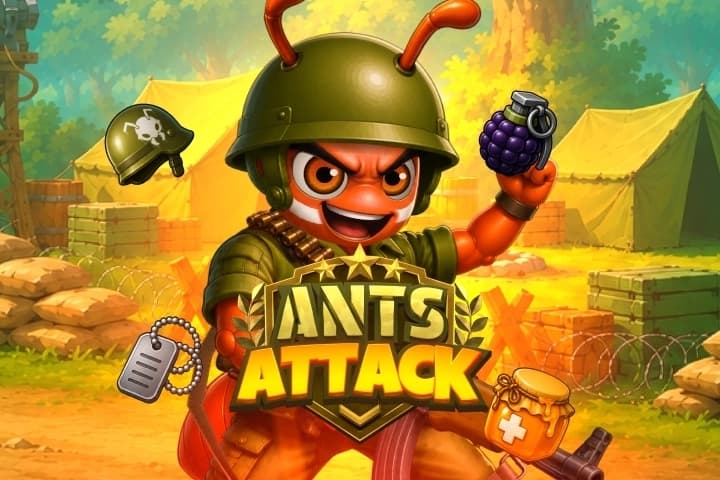 Ants Attack - Slot Bullshark Games | RTP N/A | MisterTopCasino
