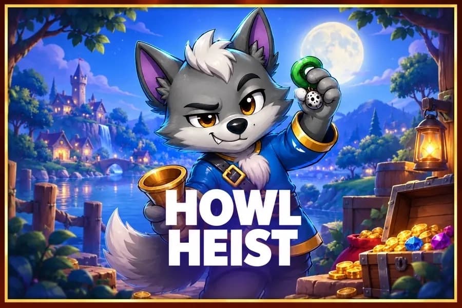 Howl Heist - Slot Uncrop Games | RTP N/A | MisterTopCasino