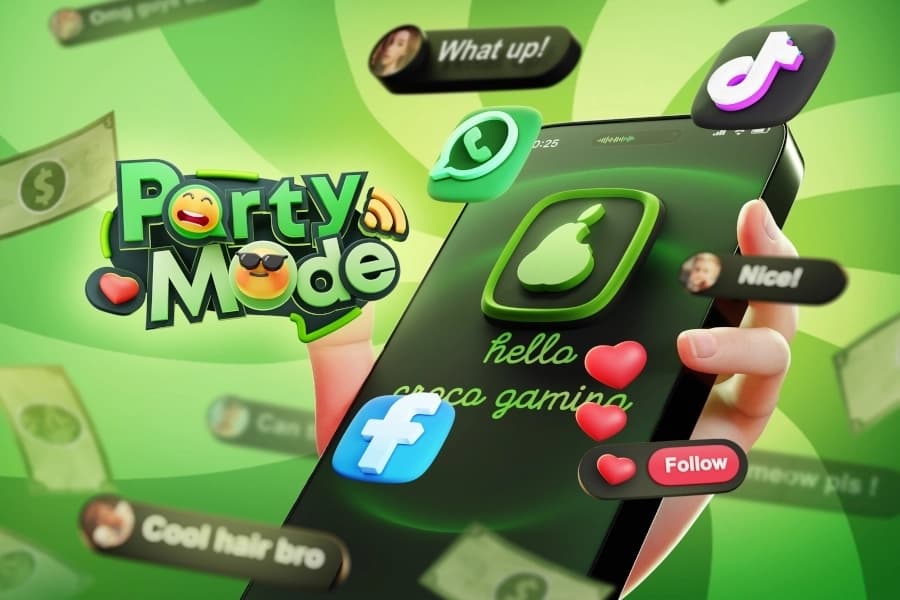 Party Mode - Slot Croco Gaming | RTP N/A | MisterTopCasino